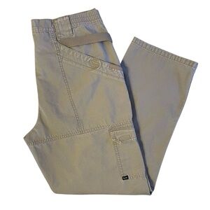 5.11 TACTICAL SERIES Khaki Utility Cargo Pants Tan 100% Cotton Men’s Size 34/32